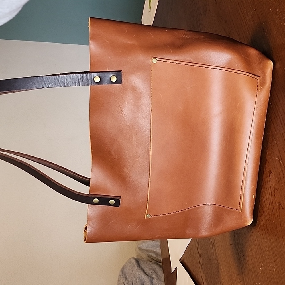 Portland LEATHER TOTE BAG